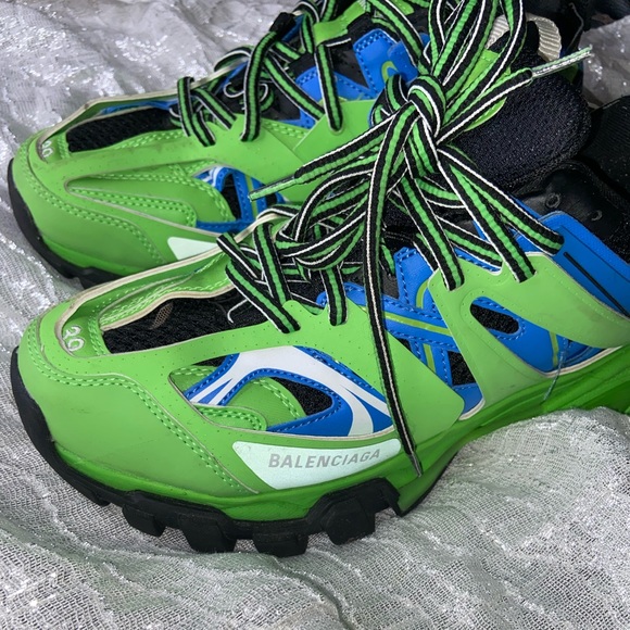 Blue and green Balenciaga's - Picture 3 of 4
